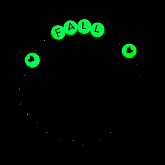 Handmade Glow-In-The-DARK Fall Bracelet with Natural Indian Agate Stones! - Picture 5 of 5